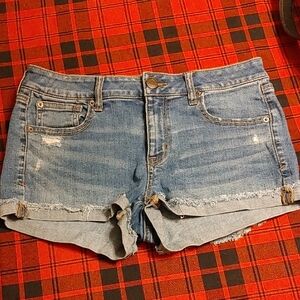 American Eagle Denim Blue Women's Shorts